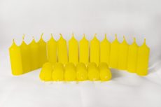 Mini gyertya 20 db/cs - Citrom