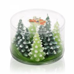 Karácsonyfa gyertya -mini