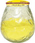 Citronellás gyertya üvegben